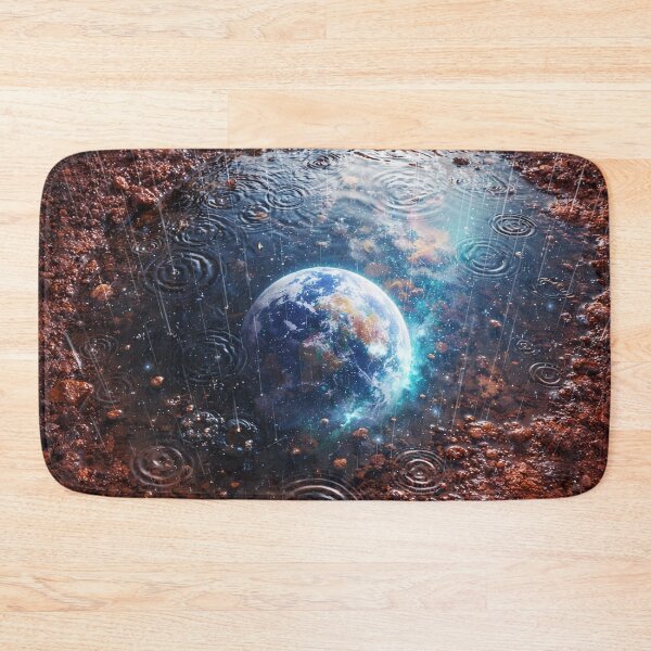Item preview, Earth Reflection on Mars in the Rain designed and sold by ImaginingNebulae.