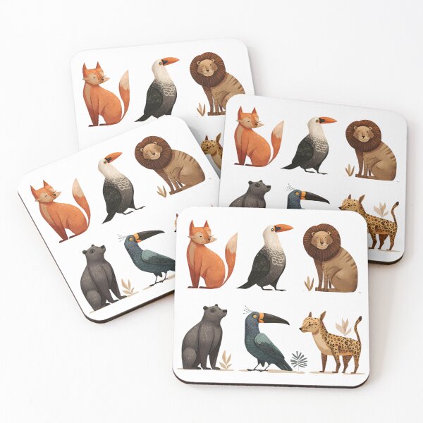 Item preview, Jungle Whimsical Illustrations Blending Nature Humanity Imagination Design designed and sold by ART ATTACK ZONE.