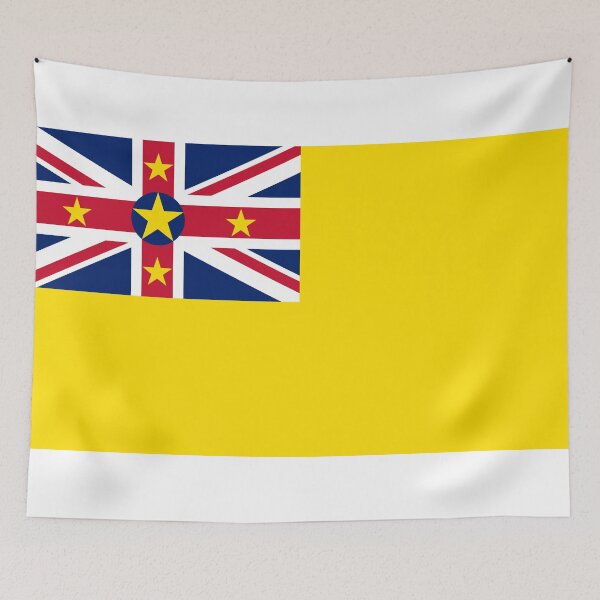 Item preview, Niue National Flag - Rock of Polynesia Pride & Pacific Heritage designed and sold by NTGUILTY.