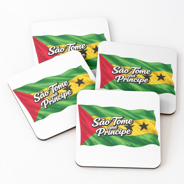 Item preview, São Tomé and Príncipe Waving Flag – Island Nation Pride Design designed and sold by GarnerSupplyCo.