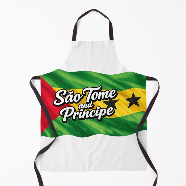 Item preview, São Tomé and Príncipe Waving Flag – Island Nation Pride Design designed and sold by GarnerSupplyCo.