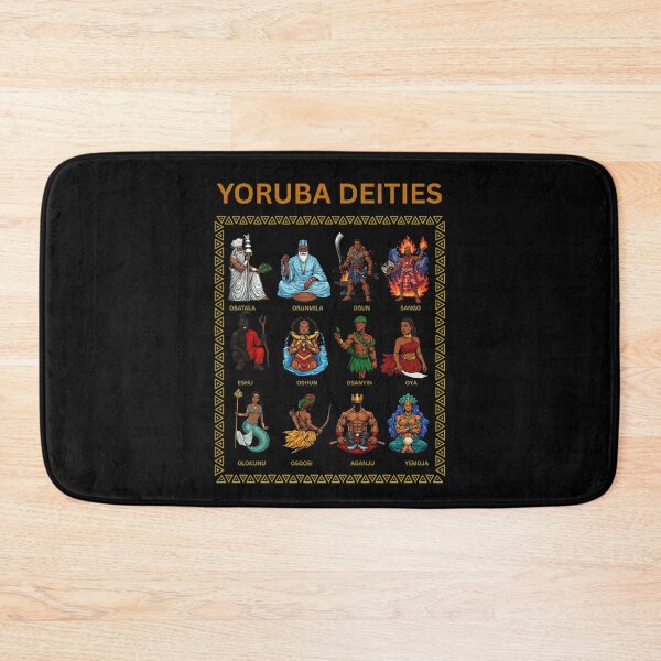 Item preview, Yoruba Deities – Orisha African Spiritual Art | Obatala Sango Ogun Oshun Heritage designed and sold by Cree8if.