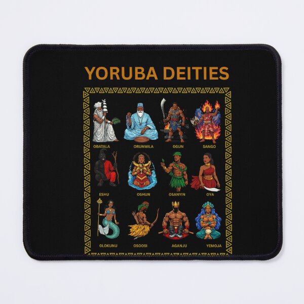 Item preview, Yoruba Deities – Orisha African Spiritual Art | Obatala Sango Ogun Oshun Heritage designed and sold by Cree8if.