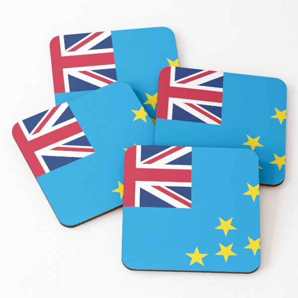 Item preview, Tuvalu National Flag - Pacific Star Map & Island Heritage designed and sold by NTGUILTY.
