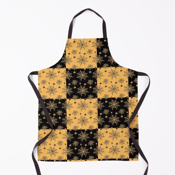 Item preview, Black and yellow interchange web pattern designed and sold by serenebookworm.