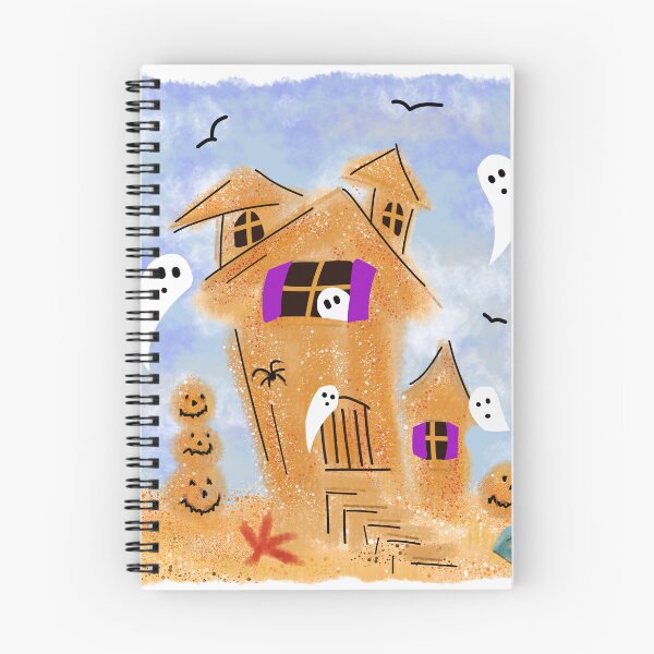 Item preview, Spooky Seaside Sandcastle designed and sold by ArtbyPriscilla.