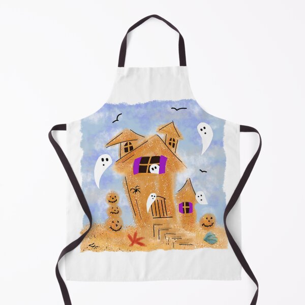 Item preview, Spooky Seaside Sandcastle designed and sold by ArtbyPriscilla.