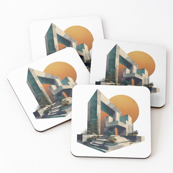 Item preview, Architecture Whimsical Illustrations Blending Nature Humanity Imagination Design designed and sold by ART ATTACK ZONE.