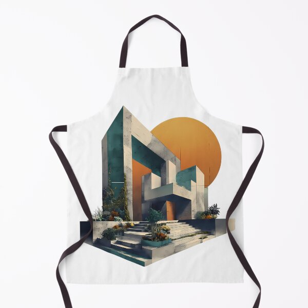 Item preview, Architecture Whimsical Illustrations Blending Nature Humanity Imagination Design designed and sold by ART ATTACK ZONE.