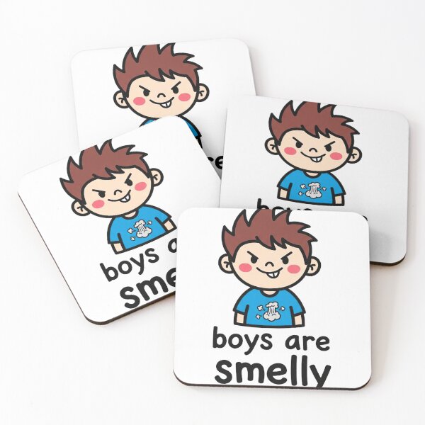 Item preview, Quirky Boys Are Smelly Shirt – Funny Kid’s designed and sold by Pollock.