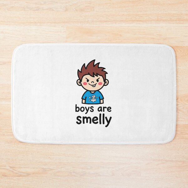 Item preview, Quirky Boys Are Smelly Shirt – Funny Kid’s designed and sold by Pollock.
