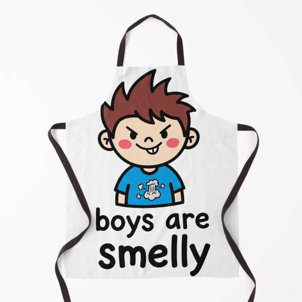 Item preview, Quirky Boys Are Smelly Shirt – Funny Kid’s designed and sold by Pollock.