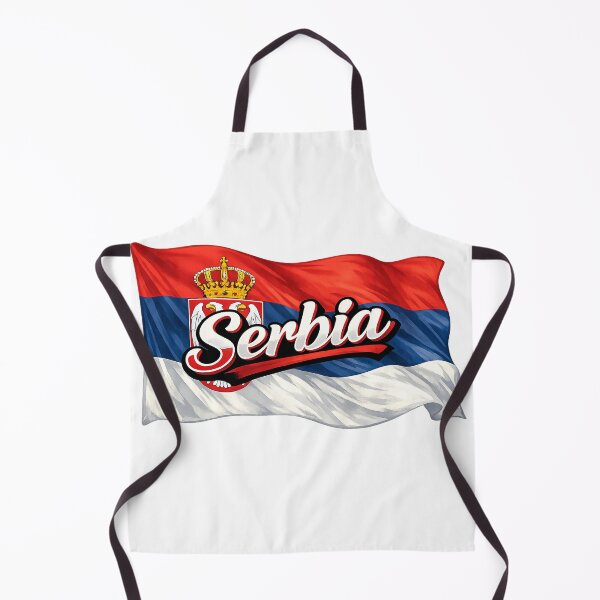 Item preview, Serbia Waving Flag Design – Serbian Patriotic Pride Graphic designed and sold by GarnerSupplyCo.