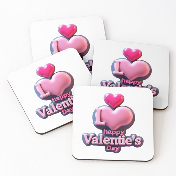 Artikelvorschau, Romantischer Blumenkranz – Schriftzug „Alles Gute zum Valentinstag“ entworfen und verkauft von Sweet Dreams & Fantasia.