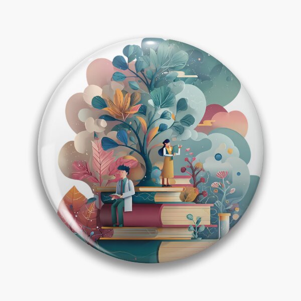 Item preview, Books Whimsical Illustrations Blending Nature Humanity Imagination Design designed and sold by ART ATTACK ZONE.