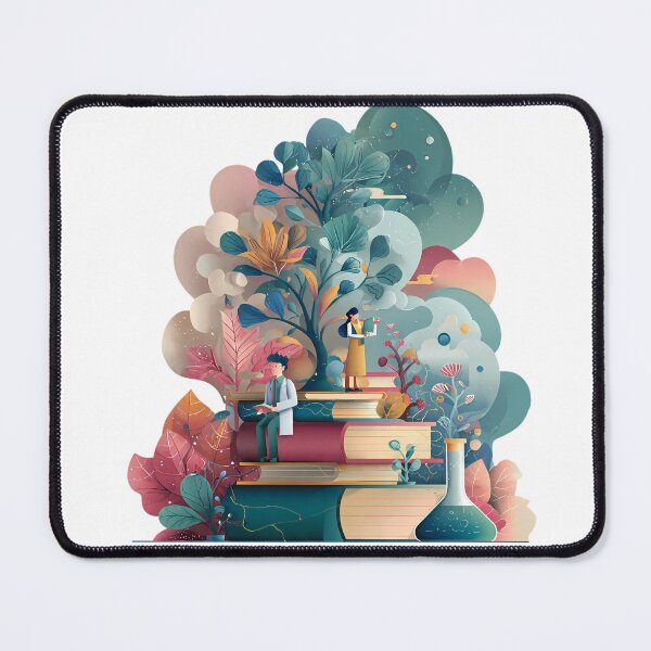Item preview, Books Whimsical Illustrations Blending Nature Humanity Imagination Design designed and sold by ART ATTACK ZONE.