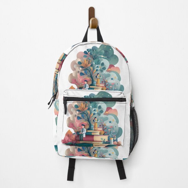 Item preview, Books Whimsical Illustrations Blending Nature Humanity Imagination Design designed and sold by ART ATTACK ZONE.
