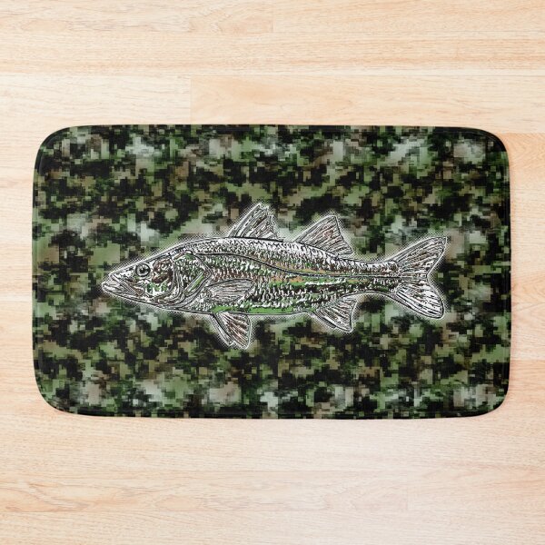 Item preview, Chrome Fish Snook - Camouflage  designed and sold by JVNS.