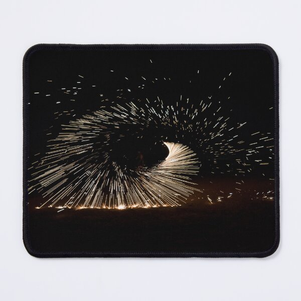 Item preview, Swirling Fire Trails in the Dark designed and sold by Lesquigi97.