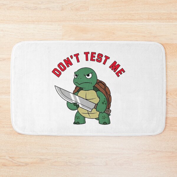 Item preview, Humorous Turtle – Don’t Test Me Design designed and sold by Pollock.