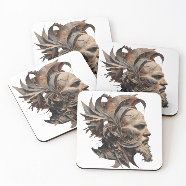 Item preview, Warrior Whimsical Illustrations Blending Nature Humanity Imagination Design designed and sold by ART ATTACK ZONE.