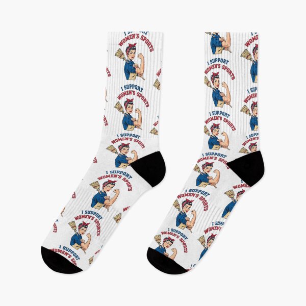 Item preview, Vintage Style “I Support Women’s Sports” designed and sold by Pollock.