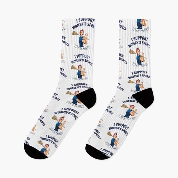 Item preview, Feminist Support for Women’s Sports – Retro Design designed and sold by Pollock.