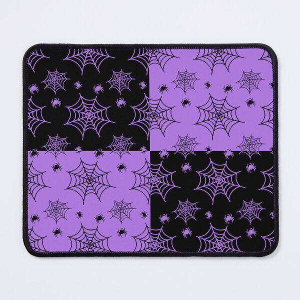 Item preview, Black and amethyst interchange web pattern designed and sold by serenebookworm.