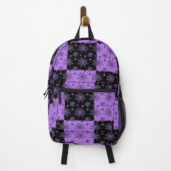 Item preview, Black and amethyst interchange web pattern designed and sold by serenebookworm.
