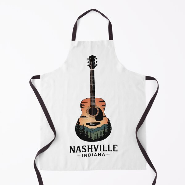 Item preview, Nashville Indiana | Acoustic Guitar Music Lover designed and sold by JessArty ⭐⭐⭐⭐⭐.