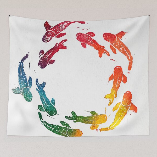 Item preview, Rainbow Fish designed and sold by ArtandDesignbyJoy.