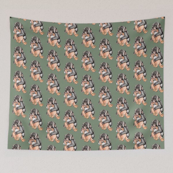 Item preview, Punch Monkey  designed and sold by Lauren Eldridge-Murray.