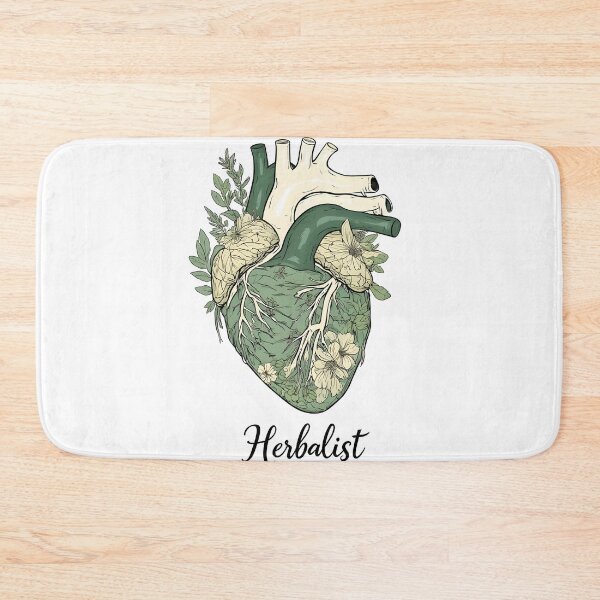 Item preview, Botanical Anatomy Heart – Herbalist designed and sold by owi-art.