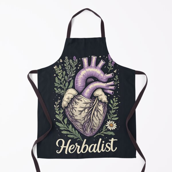 Item preview, Herbal Anatomy Heart – Vintage Botanical Human Heart Art designed and sold by owi-art.