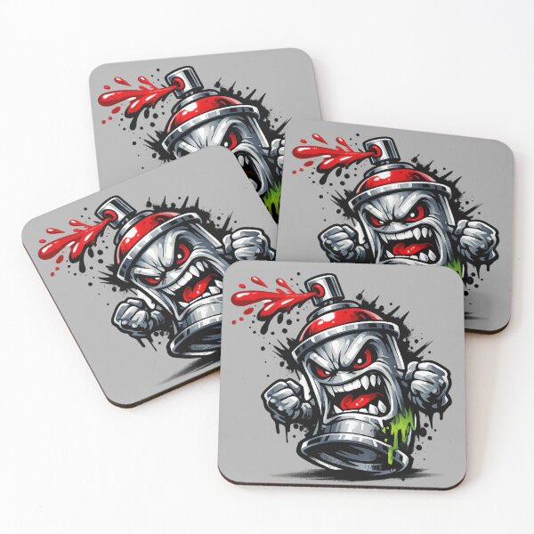 Item preview, Graffiti Beast Spray Can Attack. designed and sold by HubiUrbanStudio.