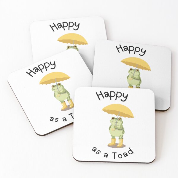 Item preview, Happy as a Toad designed and sold by Hails-Co.