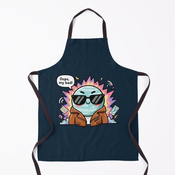 Item preview, Funny Retrograde Planet Oops My Bad Chaos designed and sold by Dakson Design - Fantasy Art.