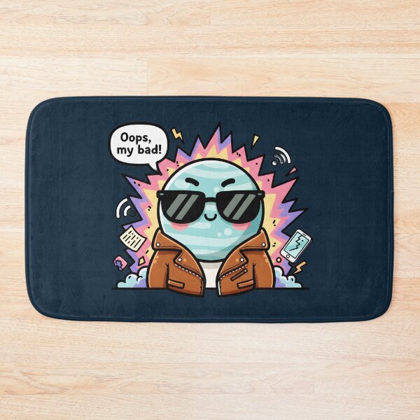 Item preview, Funny Retrograde Planet Oops My Bad Chaos designed and sold by Dakson Design - Fantasy Art.