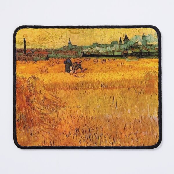 Item preview, Vincent Van Gogh - Arles View from the Wheat Fields, 1888 designed and sold by RickE.