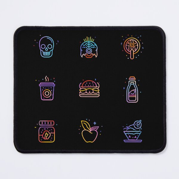 Item preview, Icons Whimsical Illustrations Blending Nature Humanity Imagination Design designed and sold by ART ATTACK ZONE.