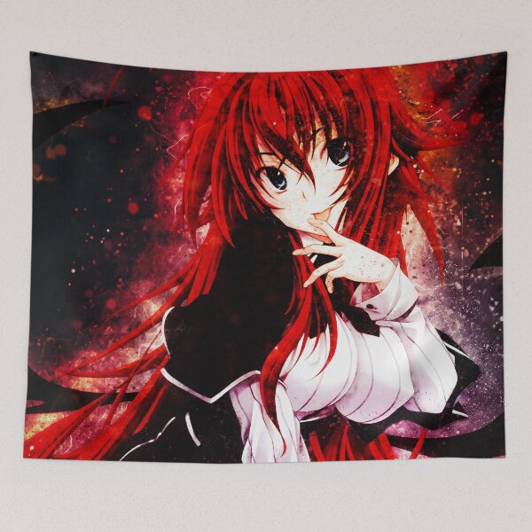 Item preview, Rias Gremory High School Dxd Red Hair Crimson Fantasy Glow Queen Energy designed and sold by mildaclairmo.