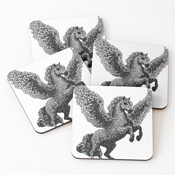 Item preview, Grey Pegasus stylized  designed and sold by Eriador-arts.