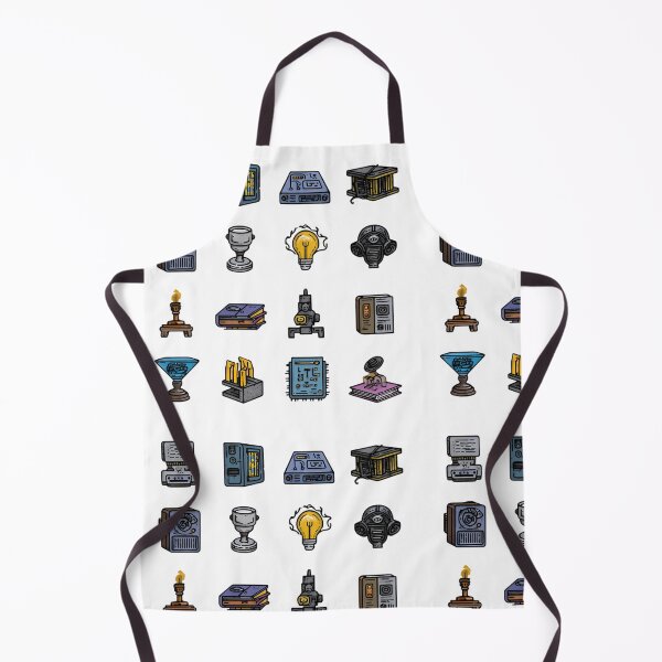 Item preview, Retro Icons Illustrations Blending Nature Humanity Imagination Design designed and sold by ART ATTACK ZONE.