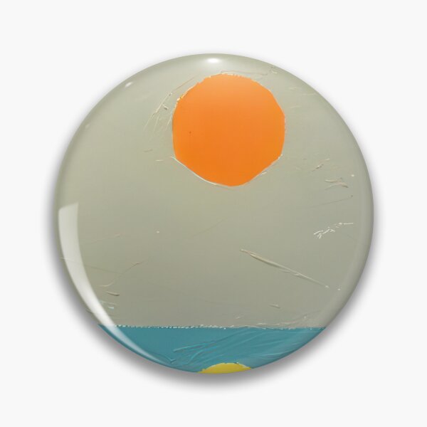 Item preview, Original Paintings by Etel Adnan, Etel Adnan Color Landscape Art designed and sold by OilArtLittle.