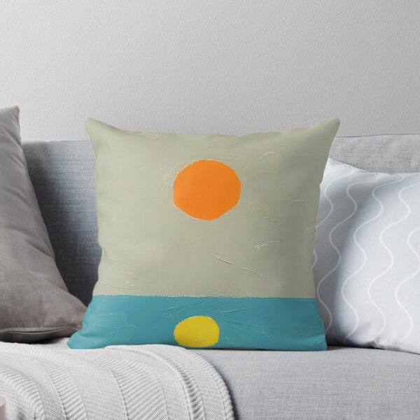 Item preview, Original Paintings by Etel Adnan, Etel Adnan Color Landscape Art designed and sold by OilArtLittle.