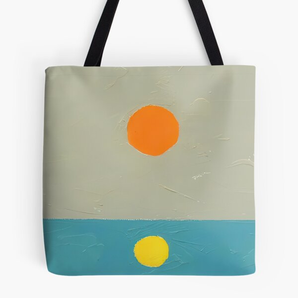 Item preview, Original Paintings by Etel Adnan, Etel Adnan Color Landscape Art designed and sold by OilArtLittle.