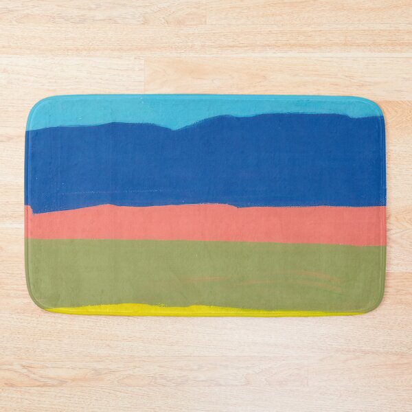Item preview, Original Paintings by Etel Adnan, Etel Adnan Color Landscape Art designed and sold by OilArtLittle.