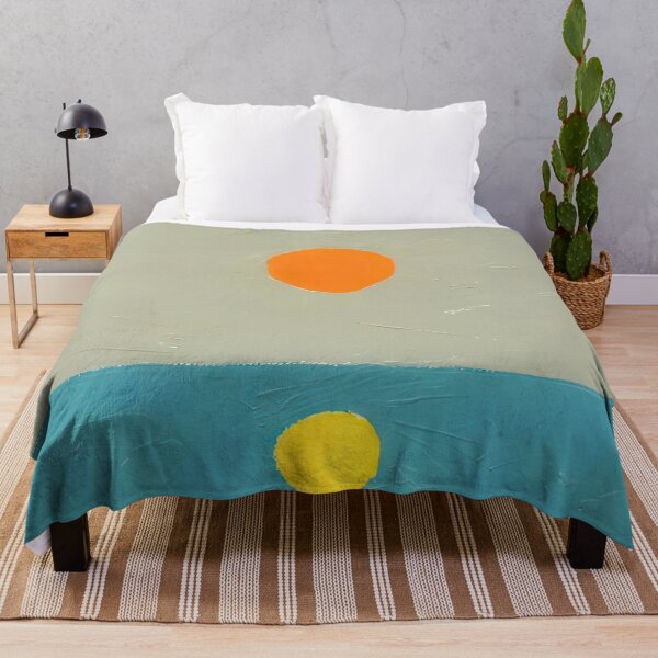 Item preview, Original Paintings by Etel Adnan, Etel Adnan Color Landscape Art designed and sold by OilArtLittle.