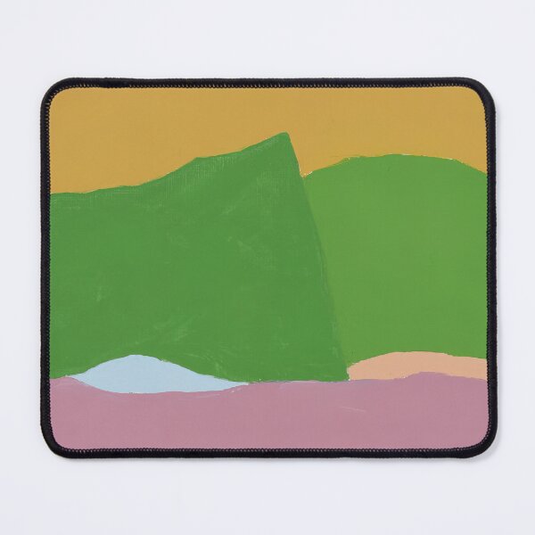 Item preview, Original Paintings by Etel Adnan, Etel Adnan Color Landscape Art designed and sold by OilArtLittle.