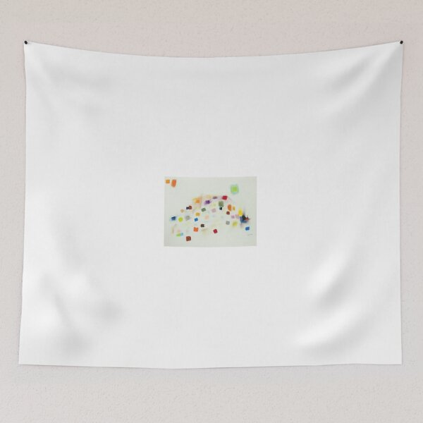 Item preview, Original Paintings by Etel Adnan, Etel Adnan Color Landscape Art designed and sold by OilArtLittle.